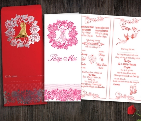  Thiệp cưới QV008